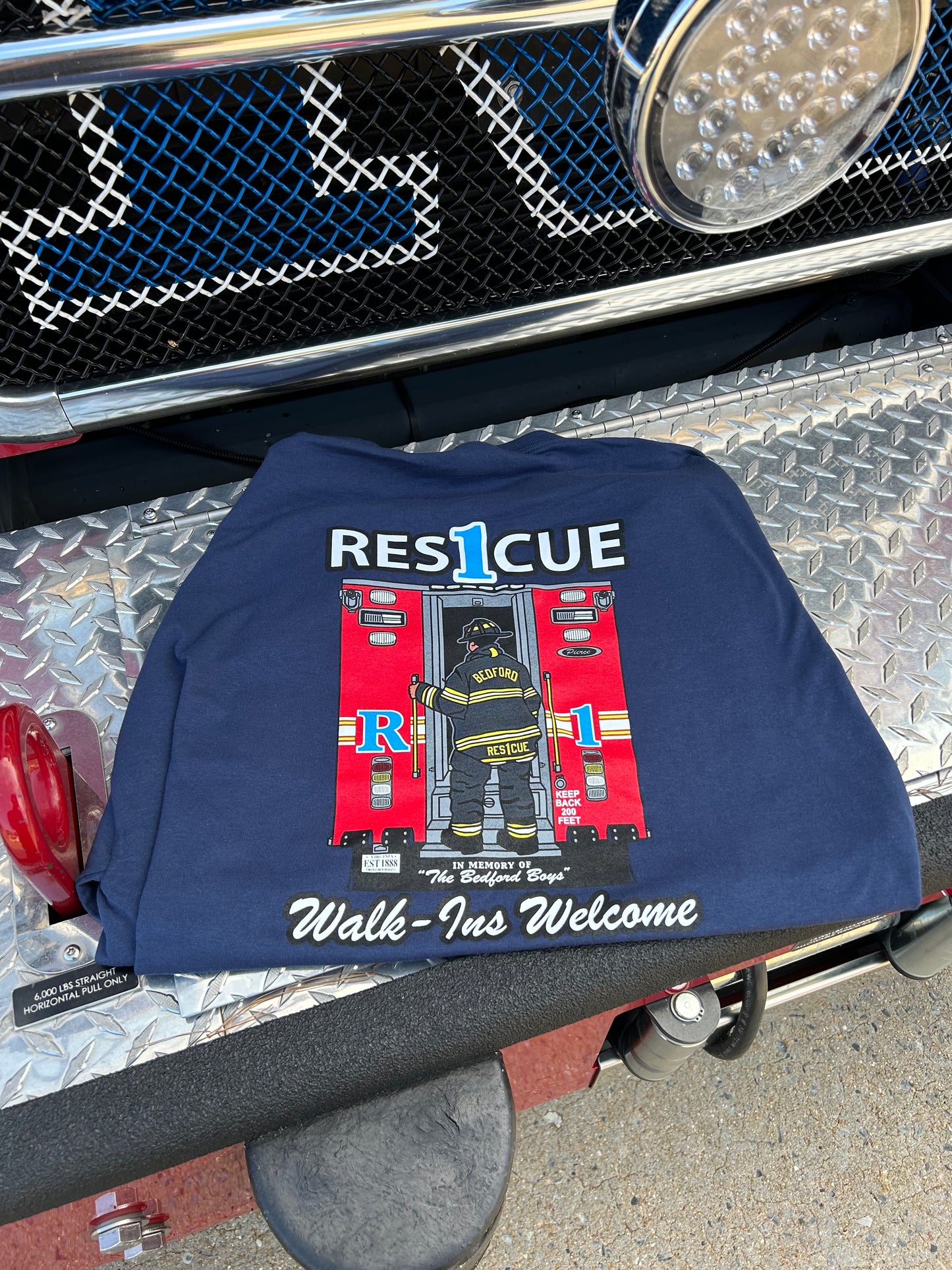 Rescue 1: Walk-ins Welcome Short Sleeve Shirt